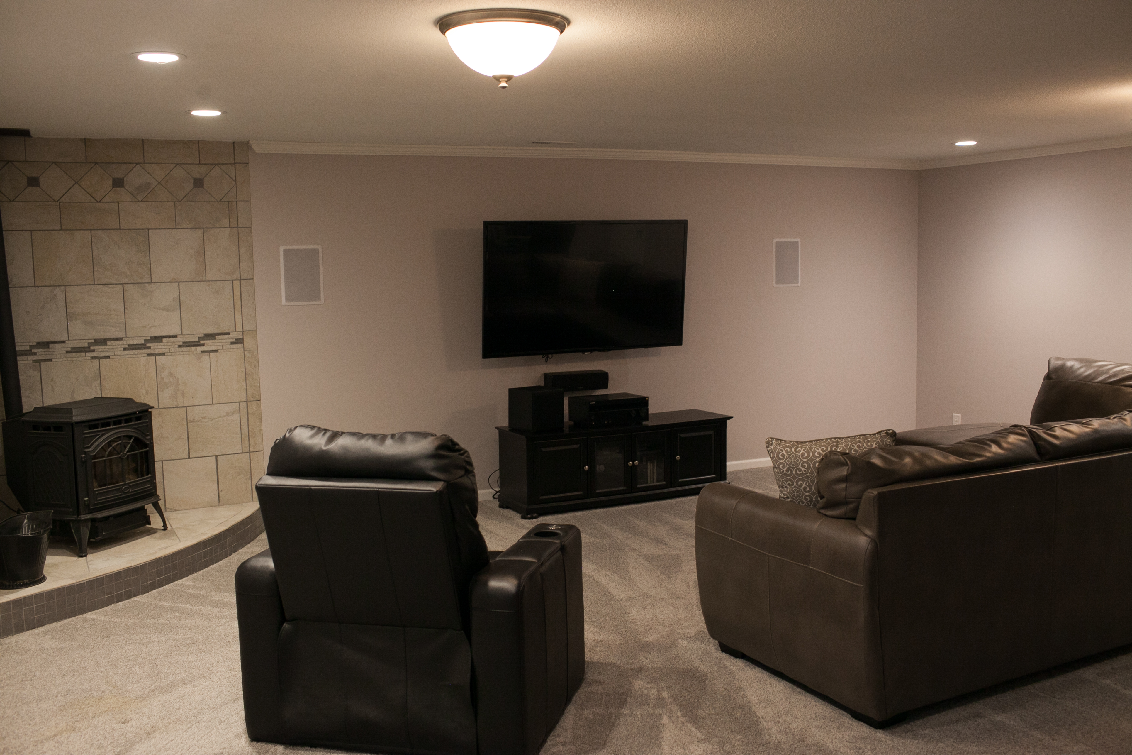 Basement Finish in Wichita, KS - Pinnacle Homes, Inc.