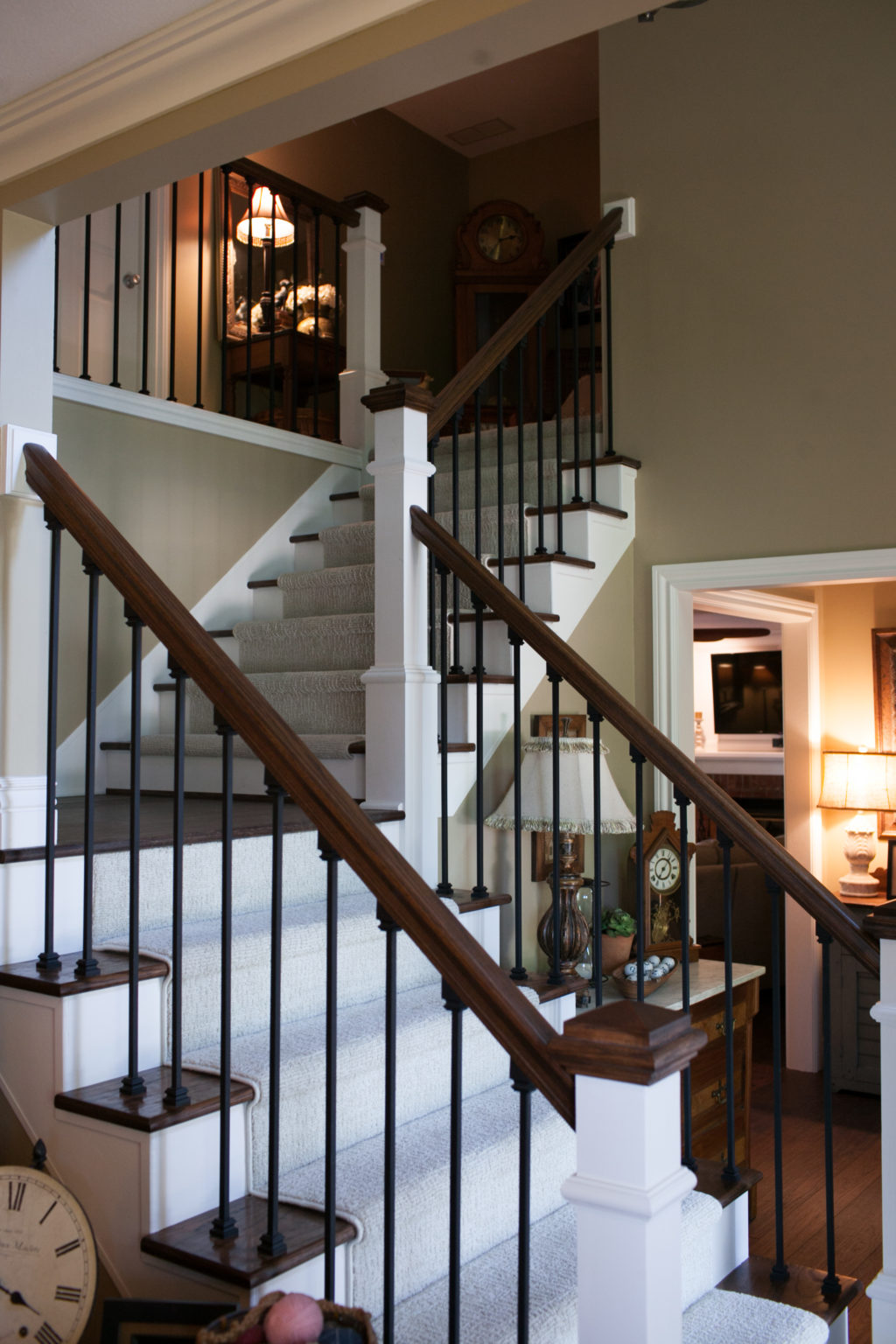 staircase remodel - Pinnacle Homes, Inc.