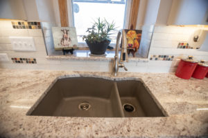 Composite Granite Sink kitchen remodel