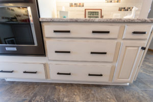 custom white cabinetry