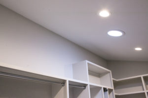 walk-in closet lighting