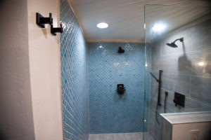 Custom walk-in shower in Eastborough